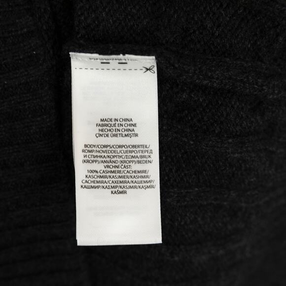 Polo Ralph Lauren Men Cashmere Cable Knit Crewneck Sweater Gray Size L - Picture 7 of 7